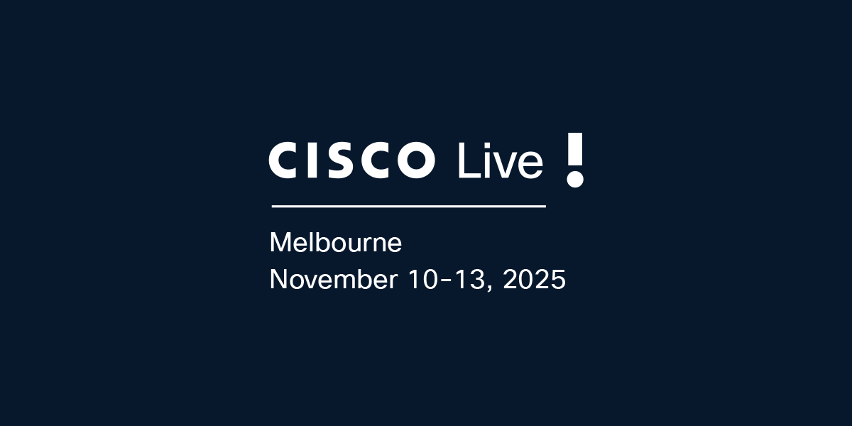 Cisco Live 2025 Melbourne Cisco