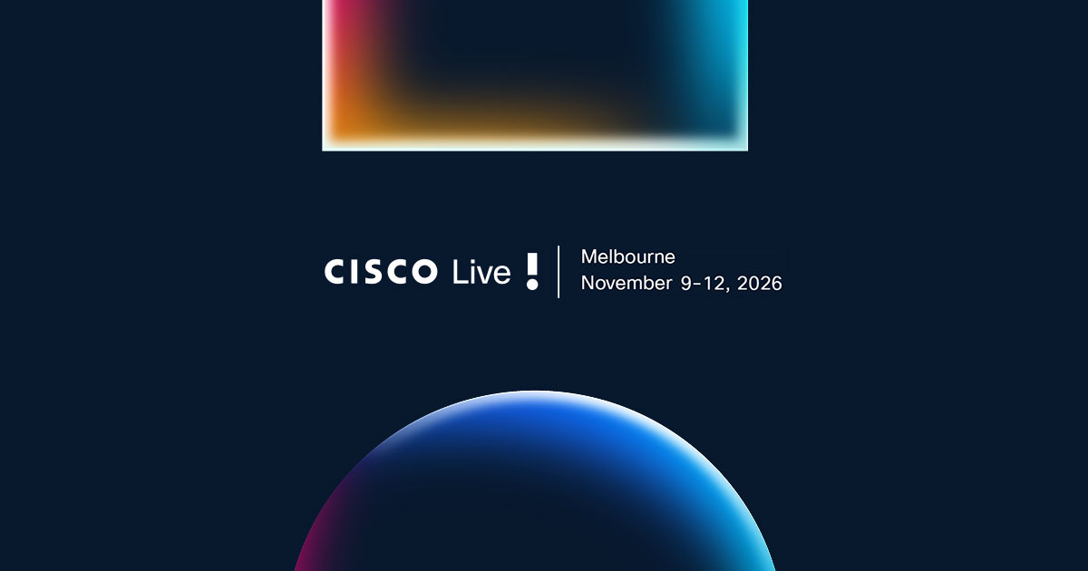 Cisco Live! Melbourne 2026 logo
