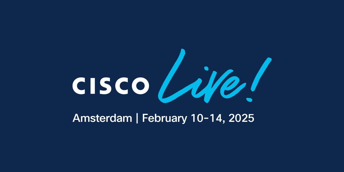 Cisco Live 2025 Amsterdam Cisco