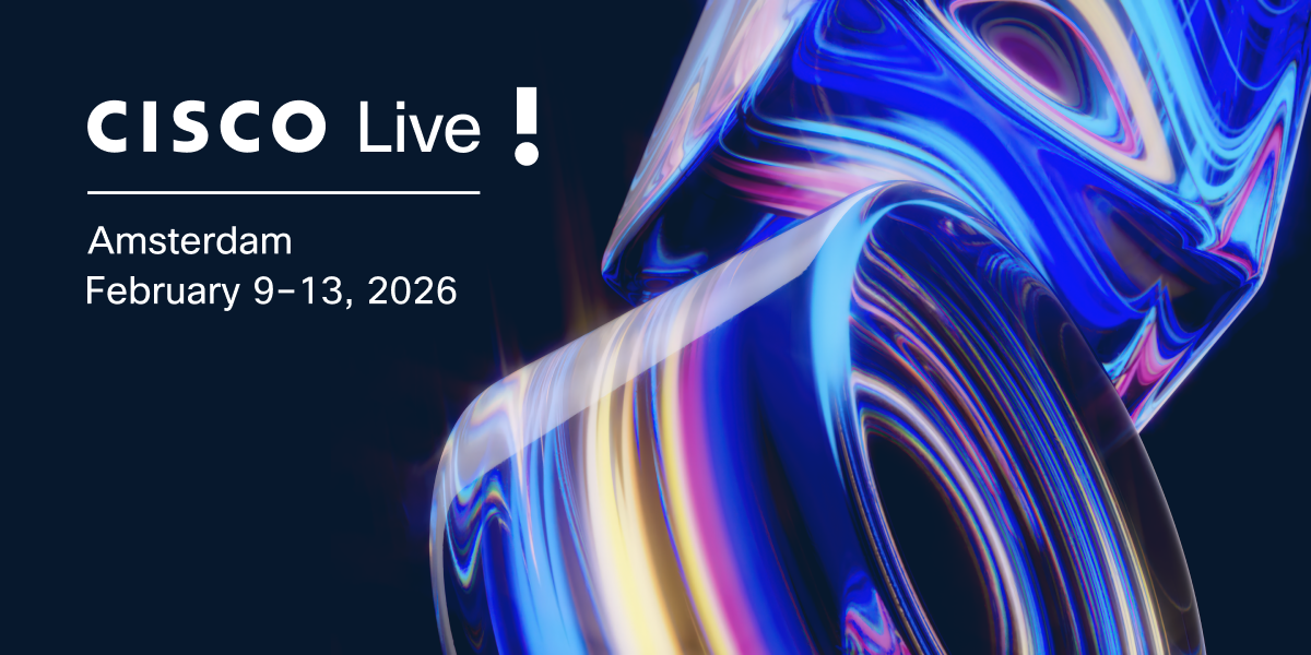 Attend Cisco Live 2026 Amsterdam Cisco