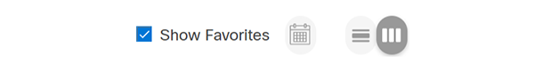 Show Favorites