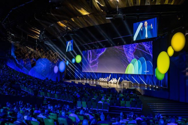 Reserved seating at Keynote
