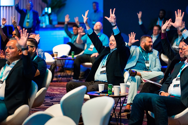 Attendees at Executive Symposium at Cisco Live 2023