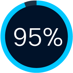 95%