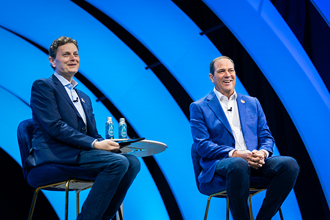 Fletcher Previn speaking at Cisco Live 2024